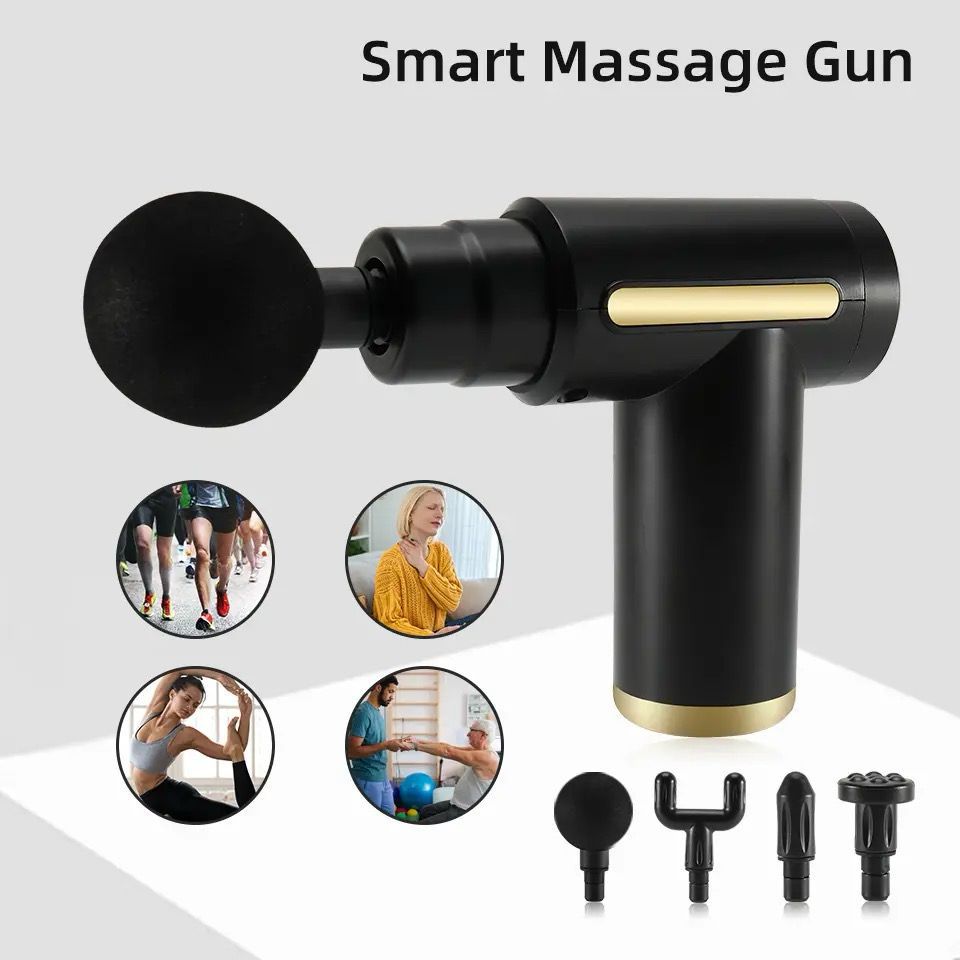 Rechargeable body massage gun