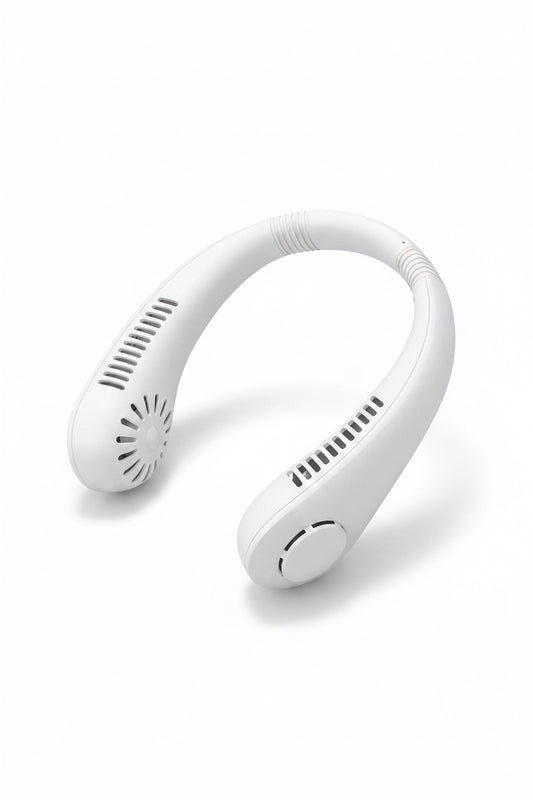 
*1. Hands-Free Cooling* 


*2. Blade-Less Design = Safe* 

*4. Rechargeable & Long Battery* 

*5. Lightweight + Wearable* 

*6. Low Noise* 

